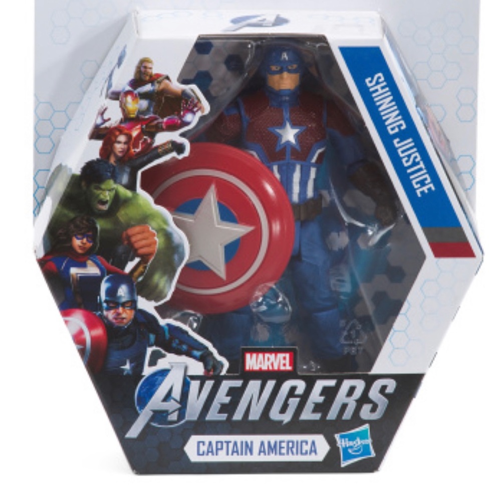 NWT Marvel Avengers Captain America Action Figure